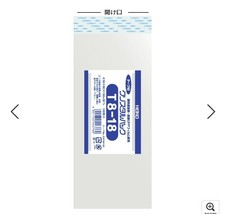 HEIKO OPP BAG T8-18 TAPE TYPE 0.03*80*18+30mm   100 seats - $139.29 MXN