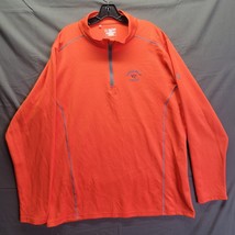 Under Armour Virginia Tech Hokies Red Quarter Zip Thermal Shirt Loose 3XL - £19.03 GBP