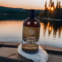1 Bottles Dead Sea Collection 33.8 Oz Coconut Oil Moisture Mineral Body ... - $13.96 CAD