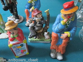 Emmett Kelly Frambro  collection of 9 figurines and one music box[a*4whitebox] - £99.46 GBP
