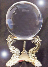 Haunted Crystal Ball 100,000x Phoenix Eyes Sight Secret Rare Magick 7 Scholars - $444.44