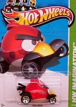 2012 Hot Wheels Hw Imagination Angry Birds - Red Bird by Mattel - £8.42 GBP