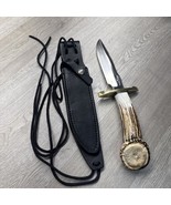 Fine Randall Knives Model 1 - 7” Fighter Crown Stag Stainless DL Sheath ... - $36,907.31 MXN