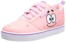 HEELYS Girl Pro 20 Prints Patrick Wheeled Sneakers Pink Size 1 Little Kid M - $31.19