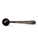 Coffee Scoop and Bag Clip – Running on Coffee & Jesus (Black) - $17.99