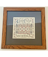 1991 Creative Calligraphy Lynn N. Parker &quot;Good Friends Are Like Fine Quits&quot; - $26.65 CAD