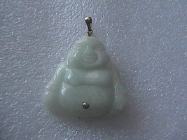 Vintage 14k Solid Yellow Gold Bail A Happy Buddha Pendant - £120.55 GBP