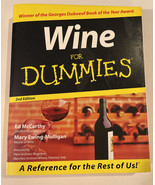 Wine For Dummies by McCarthy, Ed , Paperback - £2.64 GBP