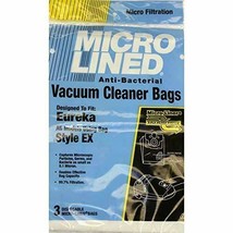 DVC Eureka Style EX Micro Allergen Vacuum Cleaner Bags [ 3 Bags ] - £7.03 GBP