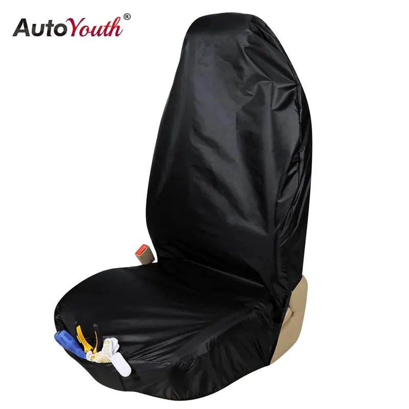 AUTOYOUTH Premium Waterproof Bucket Seat Cover (1 Piece) Universal Fit for Most - £12.39 GBP