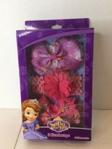 Sofia the First Hair Accessories Head Bands Wraps Bows 0 To 24 Months Lot Of 3 - £8.35 GBP