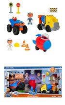NEW 2020 Blippi Fly &amp; Ride Adventure Figure Set 11 pieces Walmart Exclusive - £46.45 GBP