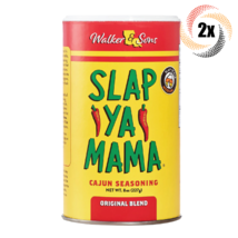 2x Shakers Walker &amp; Sons Slap Ya Mama Original Blend Cajun Seasoning | 8oz - £16.43 GBP