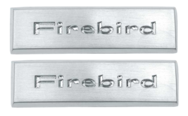 Interior Standard Door Panel Emblem Set For 1967-1968 Pontiac Firebird Models - £56.07 GBP