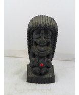 Vintage HIP Tiki - Bejewelled Happy God with Tag - Made with Lava  - $49.00