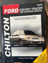 Ford Escort, Mercury Tracer - 1991 Thru 1999 Chilton Repair Manual - Gently Used - $9.85