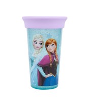 Frozen Sip Around Spoutless Cup,2 Cups in 1 Spoutless for 360 Degrees of... - £8.02 GBP