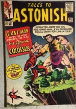 Tales To Astonish #58 (1964) Marvel Comics Giant Man Wasp Origin Colossus FINE- - £39.68 GBP