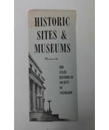State Historical Society of Colorado Sites &amp; Museums Travel Guide Brochu... - £10.32 GBP