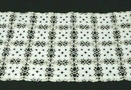 3 Piece Madeira Handmade Crochet Lace Set Ecru And Cream 70 Years Old - £22.29 GBP