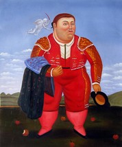 20x24 inches Rep. Fernando Botero  stretched Oil Painting Canvas Art Wall Dec85D - £74.75 GBP