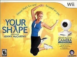 Wii YOUR SHAPE Jenny McCarthy PERSONAL TRAINER W/CAMERA - $44.55