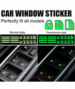 Car Sticker Car Door Window Switch Luminous Sticker Night Safety Accesso... - $189.30 MXN