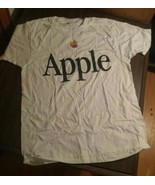 Vtg Rainbow Apple Macintosh Computers Tee T-shirt Original Hanes Rare L ... - £178.45 GBP