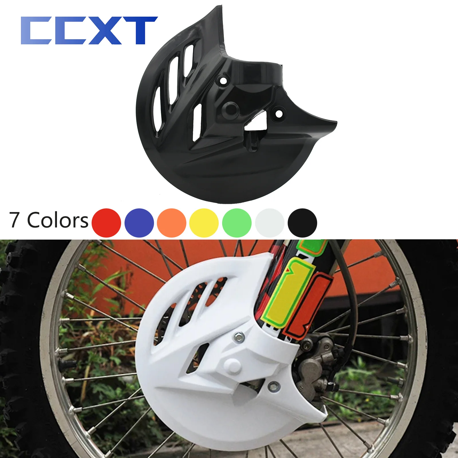 Motorcycle Brake Disc Protection Cover Plastic Protective Cover For Honda - $16.00+