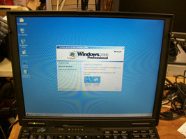 Vintage IBM Thinkpad 600E Type 2645 Pentium II 300MHz - Windows 2000 Pro. - $399.99