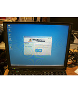 Vintage IBM Thinkpad 600E Type 2645 Pentium II 300MHz - Windows 2000 Pro. - £313.24 GBP