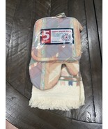Vtg Cecil Saydah Aztec Sierra Kitchen Towels Oven Mitt Potholders 5 Piec... - $546.78 MXN