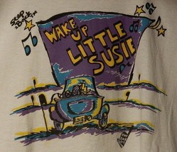 Vintage Screen Stars T Shirt Wake Up Little Susie Drive In Movie Rock N Roll  XL - £27.66 GBP