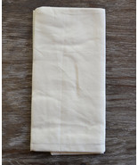 Set of 4 Ecru Cotton Dinner Napkins - £11.15 GBP