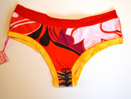 T. Santiago Athletic Activewear Stretch Boy Short Panties - Bright Flora... - $28.95