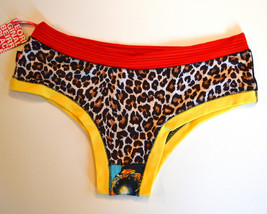 T. Santiago Athletic Activewear Stretch Boy Short Panties - Animal Print - $28.95