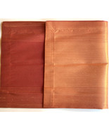 Set of 6 Bodrum Linea Red Napkins, 22x22&quot; - £83.58 GBP