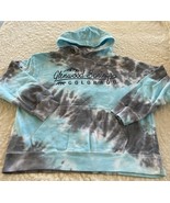 Glenwood Springs Colorado Kids Blue Gray Tie Dye Long Sleeve Hoodie 8-10 - $323.48 MXN