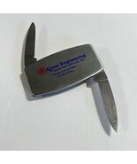 vintage zippo money clip knife Arrow Engineering Tulsa Oklahoma - $18.26 CAD