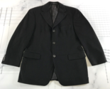 Hugo Boss Cashmere Blazer Suit Jacket Mens 38S Black Three Button Loro P... - $44.54