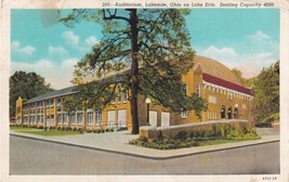 Lakeside Ohio OH Auditorium Lake Erie to Winfield KS Postcard D28 - £2.41 GBP