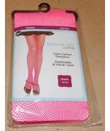 Halloween Costume 1pr Woman Nylon Fishnet Pantyhose Hot Pink Wonderland ... - €3,03 EUR