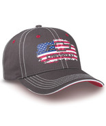 Chevrolet American Flag Salute Gray Hat - £23.44 GBP