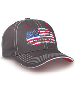 Chevrolet American Flag Salute Gray Hat - £23.59 GBP