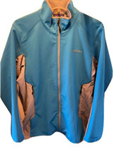 Patagonia womens M blue long sleeve full zip polartec polyester softshel... - £36.77 GBP