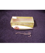 Vintage Tiny Lucky Louie Fishing Lure, by Bill Minser, with Box, Port An... - $12.95