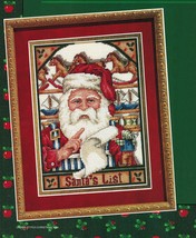 Christmas Santa's List Sampler Skaters Album Toy Wreath Cross Stitch Patterns - $11.99