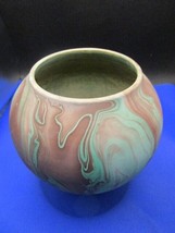 Mt Rushmore S. Dakota Pottery 6 1/2&quot; Vase Ceramic - £42.83 GBP