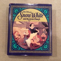Vtg Disney Snow White &amp; The Seven Dwarfs Mini Book Collectible ISBN1561382825 - £15.80 GBP
