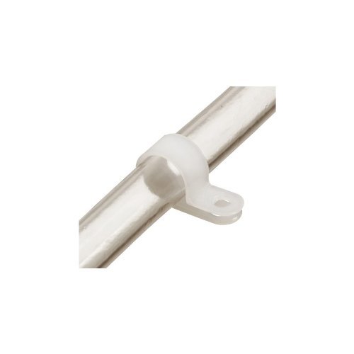 Ideal Plastic White cable clamps - 3/4 inch, 6 Pack - $6.71